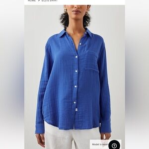 Rails Ellis Shirt Cobalt S